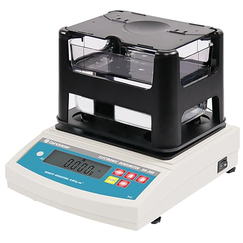 oiakus High-Precision Density Measuring Instrument, Electronic Hydrometer, Range: 0.001~99.999g/cm/Weighing: 300g/Accuracy: 0.005g/Readability: 0.001 G/cm3, for Density Measurement