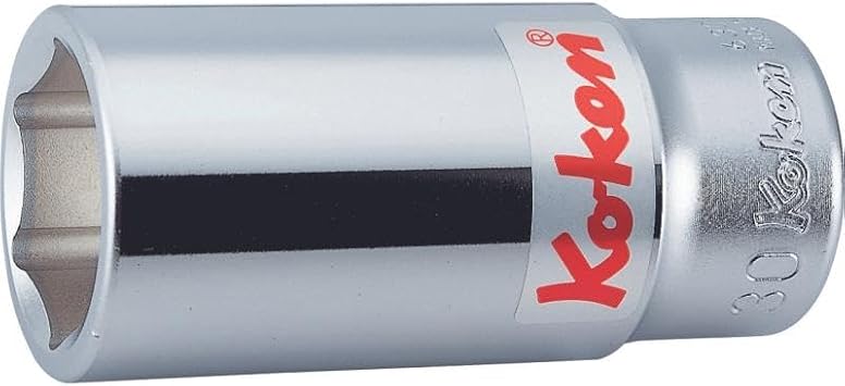 Ko-ken 6300M-63 3/4 Sq. Dr. Socket 63mm 6 point Length 100mm