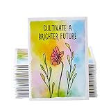 American Meadows Wildflower Seed Packets "Cultivate a Brighter Future" Party Favors for Guests (Pack