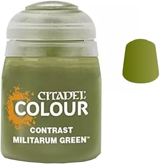 Militarum Green Contrast Paint by Citadel