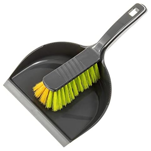 SIDCO Kehrgarnitur Schaufel + Besen Recycling Handfeger Kehrblech Kehrbesen Kunststoff Cover