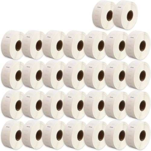 Image of Pack of 30. 99014 54x101mm Compatible Adhesive Label Rolls 220 Labels/roll for Dymo LabelWriter Seiko SLP labelmakers Printers S0722435 99014