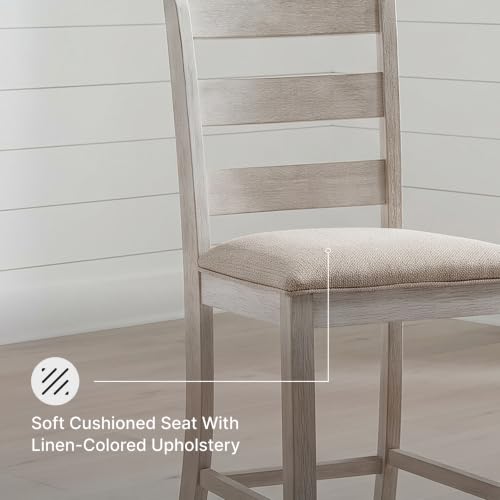 Signature Design by Ashley Counter Height Barstools, Set of 2, Farmhouse - image 3