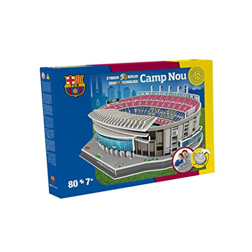 Livro Maquete 3D Estádio Barcelona FC Nou Camp