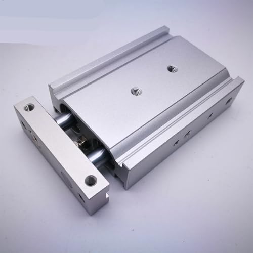 Vérins pneumatiques CXSL25-60 à double barre duplex avec roulements intégrés