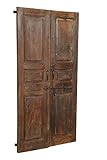 portone legno massello  Biscottini Porta Portone in Legno Massello E Ferro da Interno da Esterno Vecchia E Antica Medievale