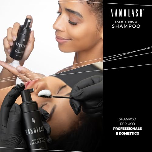 Nanolash Shampoo Detergente Per Ciglia E Sopracciglia 50 Ml - 6