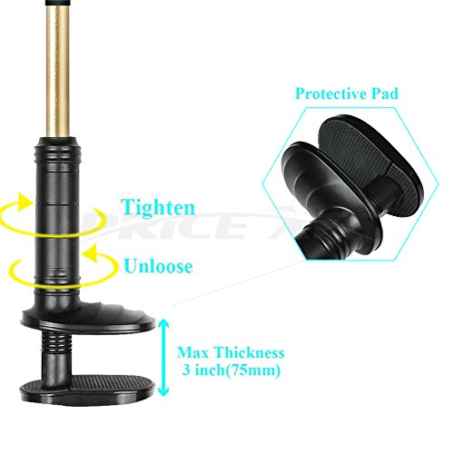 Foldable Detachable Arm Phone Tablets Holder Adjustable Mount Cellphone Tablets Flexible Bolt Clamp Bracket 360 Degree Rotating Table For 4.0 - 14 Inch Screen Device #TOP4