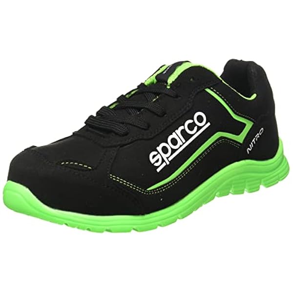 Sparco Teamwork - Zapatillas de seguridad de trabajo bajas para hombre y mujer, Nitro-S3 SRC, botas unisex para adulto