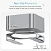 IFCASE Aluminum Desktop Mount Stand for Mac Studio, Mac mini M2, M1 - Improved Cooling, Desk Organization (Silver)