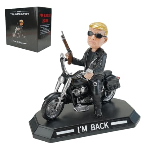 Gzjqw TRUMPINATOR Bobblehead Upgrade: I’M Back! Trump Bobblehead cover