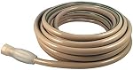 Flexon 1/2" x 50ft Medium Duty Garden Hose – Kink-Resistant, Durable Vinyl, Leak-Proof Couplings, Weather-Resistant, Flexible Water Hose for Lawn, Garden, and Outdoor Use