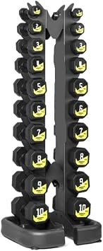 Dumbbel Dumbbell Strength Fitness Equipment For Men And Women, Arm Training And Chest Training Dumbbell Set Version Barbell, 55kg, Black