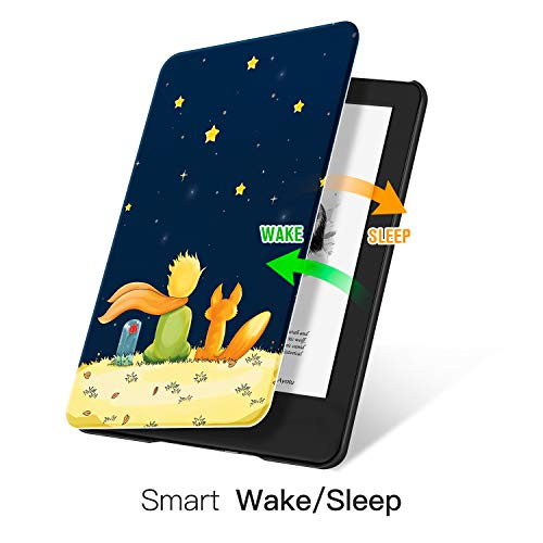 Capa para Kindle 10a geração (aparelho com iluminação embutida) - rígida - sistema de hibernação - P