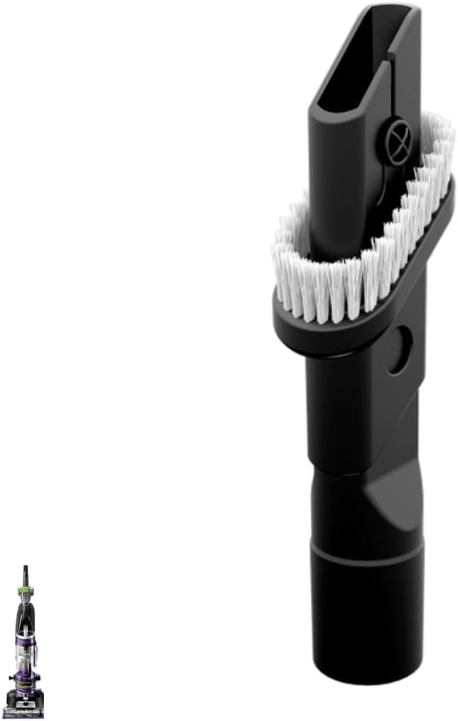 Selgo Replacement Combination Dusting Brush & Crevice Tool for Various Bissell Vacuum Cleaners