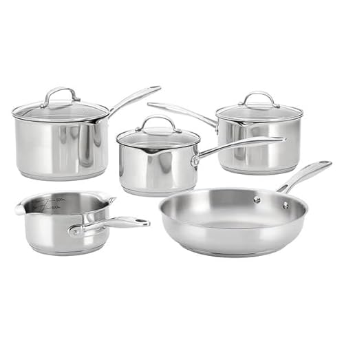 Stellar 7000 Profile 5 Piece Draining Cookware Set