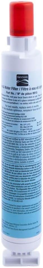 Kenmore 9915 Genuine Kenmore Refrigerator Water Filter for KENMORE,KENMORE ELITE Genuine Original Equipment Manufacturer (OEM)
