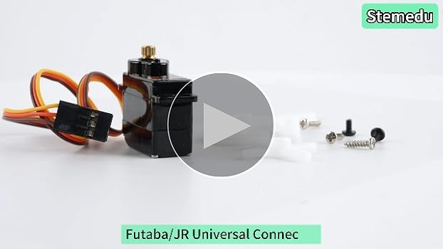 Amazon.com: Stemedu EMAX ES08MA II 12g Micro Analog Servo, Metal
