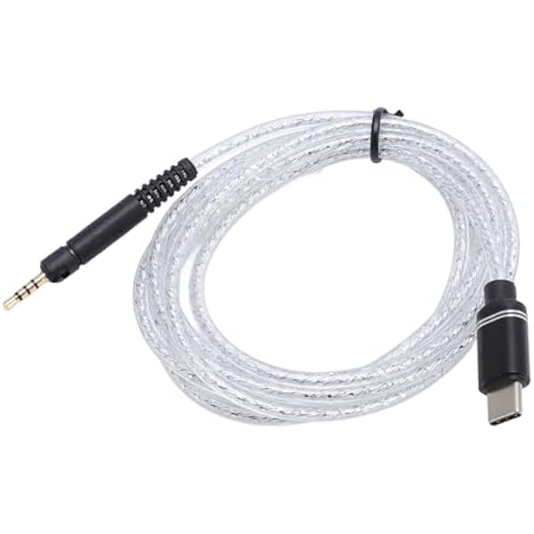 VBESTLIFE Kabel Audio USB C Kompatybilny z M30x M40x M50x HD598 HD599 HD558 HD518 HD599 HD569 SEDFONY, 4,9 Stóp Typu C do 2,5 Mm Przewód Sznurka 2,5 Mm