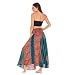 Auifor Mujeres Largo del Hippie Gitano Bohemio de Boho Flores elástico de...