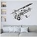 WYLYSD Adesivi Murali Creativi Per Aeroplani Per Camerette Soggiorno Camera Da Letto Decalcomania Per Aeroplani Art Murales Stickers Murali 80X106Cm