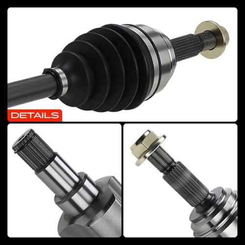 A-Premium CV Axle Shaft Assembly Compatible with Ford Fiesta 2011-2018 1.6L Manual Transmission, Fiesta 2014-2017 1.0L, Front Left Driver Side by A-Premium - Image 9