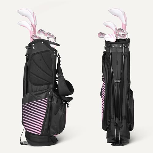 Amazon Basics Golf Club Set, 6- Piece with Stand Bag, Oversized Clubface, Low Center of Gravity - Image 5