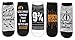 Hyp Harry Potter Deathly Hallows I Solemnly Swear 5 Pack Ankle Socks