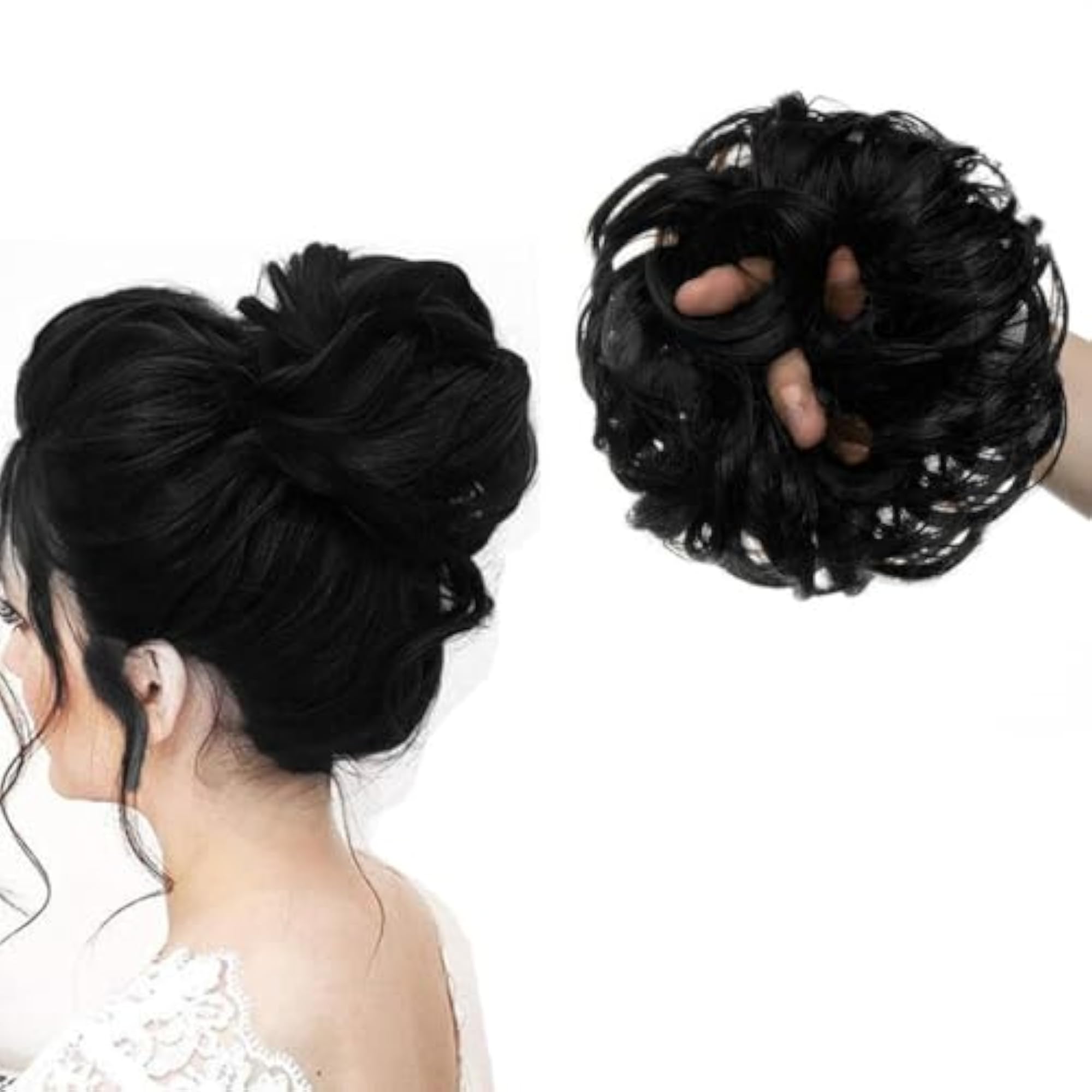 Messy Bun Hair Scrunchie Extension for Women