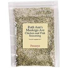 Ruth Anns Muskego Ave Chicken/Fish Seasoning By Penzeys Spices 4.4 oz 3/4 cup bag Pack of 1