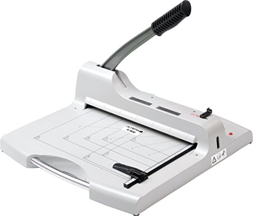 Olympia G 3650 - Cortadora de papel (DIN A4, 50 hojas, láser, cortadora profesional de metal para oficina, cortadora de papel con protección contra corte)