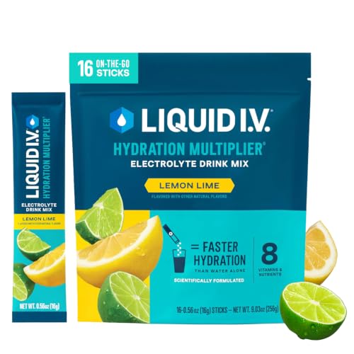 Liquid I.V. Hydration Multiplier Lemon Lime Electrolyte Powder