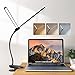 Produktbild One Fire Klemmlampe mit 2 Lampenkopf,48 LED Klemmleuchte LED Leselampe Bett,400lm Klemmlampe Bett Leselampe Klemme,360° Schwanenhals Lampe,Klavierlampe Schreibtischlampe Klemmbar Bettlampe Bürolampe