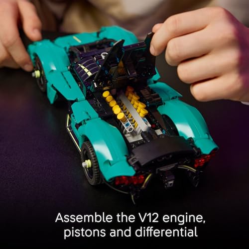 Image of LEGO Technic Aston Martin Valkyrie Toy Car - Kids Model Kit Toy for Boys and Girls, Ages 9+ - Vehicle Building Set for Pretend Play & STEM Learning - Sports Car Gift Idea for Birthdays - 42208