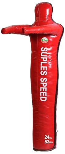 Suples Speed (Stump) Wrestling Dummy XL (53 lb, 71 in) – Vinyl Grappling Dummy for Wrestling, MMA, Judo & Throw Training
