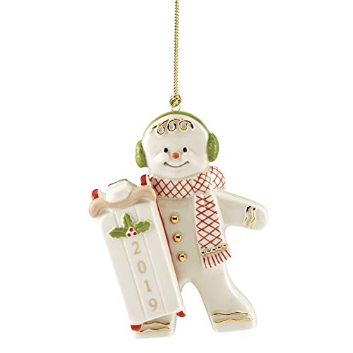 Lenox 2019 Sledding Gingerbread le cadeau de Noël traditionnel idéal