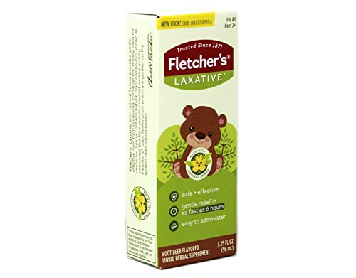 Fletcher's Laxative para crianças 100 ml, Pack of 4