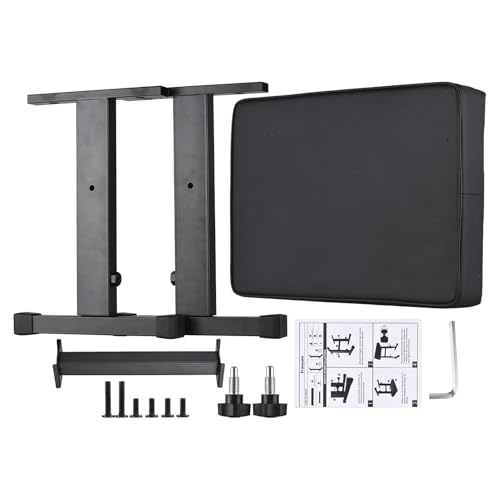 Banc de piano réglable en hauteur tabouret rembourré structure en H - 8