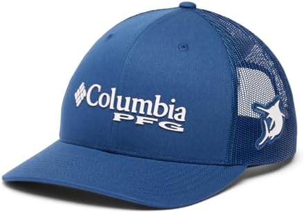 Columbia PFG Fish Flag Mesh Ball Cap-High