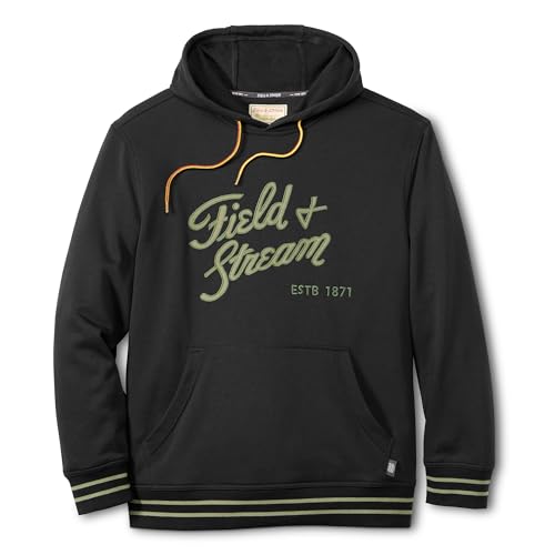 Field & Stream lightweight twill hoodie with appliqué