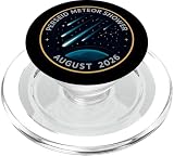 Perseid Meteor Shower August 2026 Mission Patch PopSockets PopGrip for MagSafe