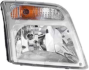 Aftermarket Replacement FO2503296 Headlight Assembly Passenger Side for 10-13 Ford Transit Connect