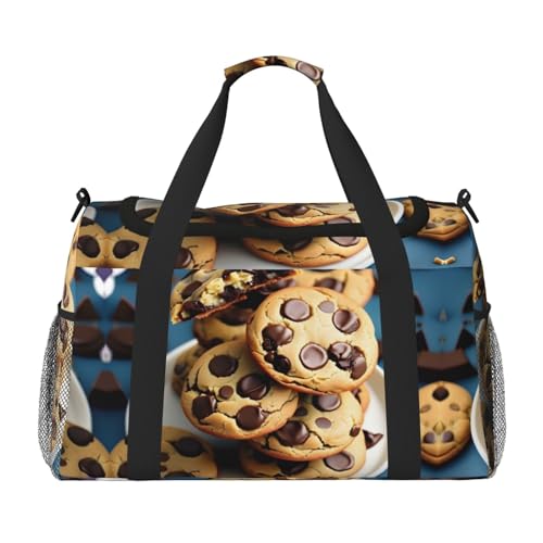Sac de sport léger et compact noir taille unique avec compartiment de voyage adulte