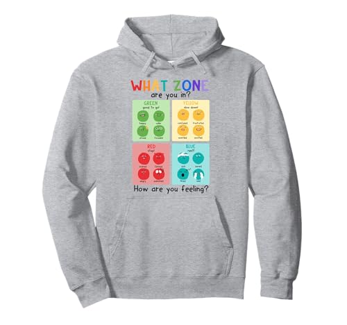 ¿En qué zona estás Cómo te sientes gracioso Maestro Sudadera con Capucha