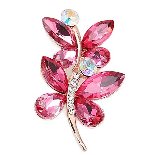 Cristal artificial borboleta broche liga feminina broche vestido de noiva acessórios