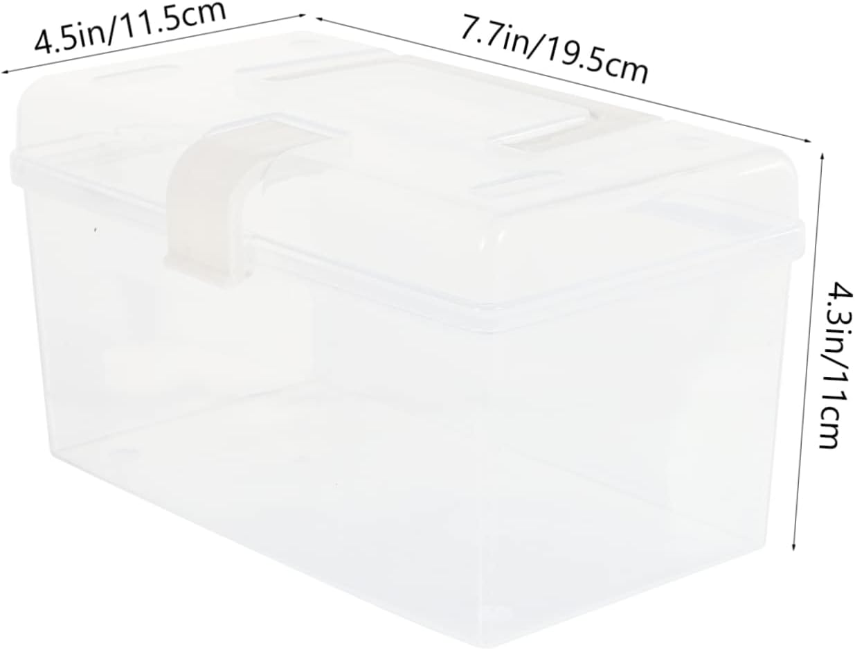 Large Storage Box with Cover, PP Household Container image 2