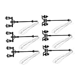 Mini trains - fabriqués en matière plastique de première qualité pour une utilisation pratique, pas facile à déformer, figurines miniatures.