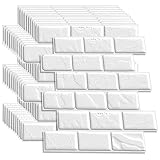 12 Piezas Pegatinas de pared de ladrillo en 3D , 30x30cm Papel Pintado Pared 3D Autoadhesivo, Decorativos Efecto Ladrillo de Piedra, Para cocina, salón, habitación infantil, decoración comercial
