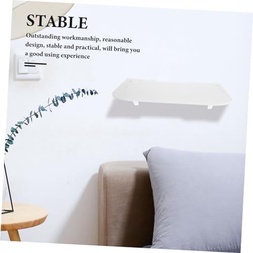 Support de rangement mural pour routeur et console TV noir - 6