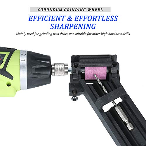 Lasamot 2 – 12,5 mm Amolador de broca portátil, ferramenta de moagem de roda de corindo para polimen